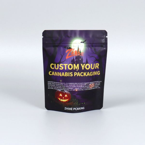 Zhihe 3.5g Capacity Mylar Bag with Virgin Composite Materials and Digital Printing for Food Packaging Stand Up Pouch