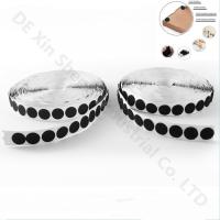 25mm coloriu o poliéster suportado Velcro do nylon 20% dos remendos 80% dos pontos de Velcro material