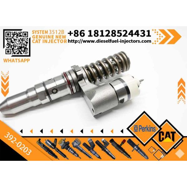 Kit d'injecteur de diesel OEM 8E-8836 392-0203 392-0204 392-0224 pour les pièces résistantes à la décoloration des machines Caterpillar 10R-1285