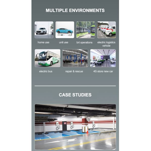 15KW Portable DC EV Charger IEC61851 Mobile EV Charging Solutions