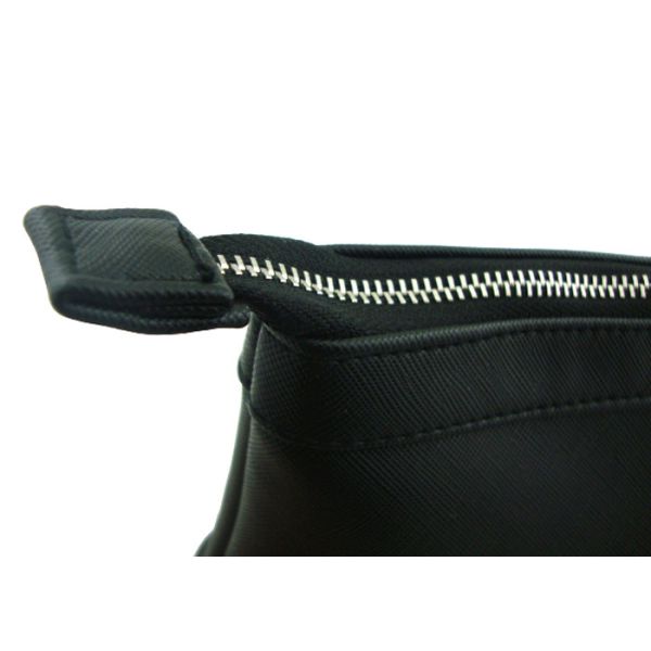 Portable Black Travel Accessory Bag For Packing Cosmetics In Journey