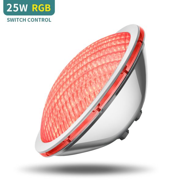 lumières imperméables de piscine d'acier inoxydable de structure de 25W AC12V