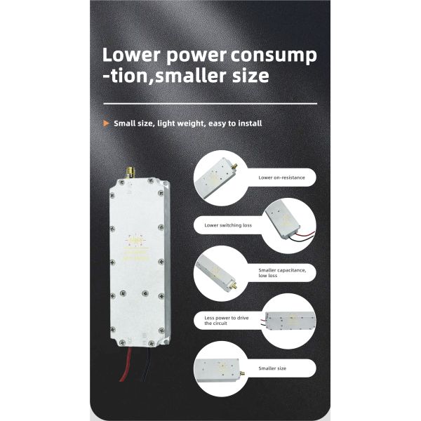1.4G 1420-1450MHz 50W GaN Anti-Module for Autel Anti Drone System anti fpv anti drone lora module ladasky
