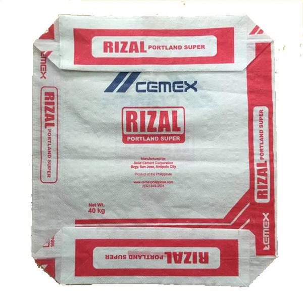 A estrela quente do anúncio da venda 25KG 40KG 50KG ensaca o cimento do saco da válvula dos PP ensaca o saco do cimento