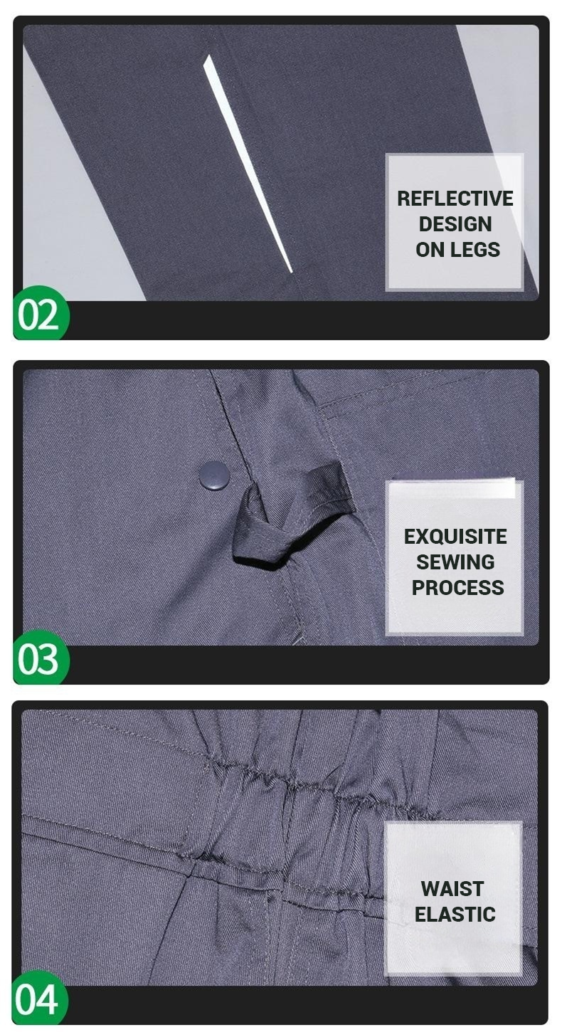 Рабочая одежда мужчины женщины длинные рукава комбинезоны для мастера машины авторемонт сварка