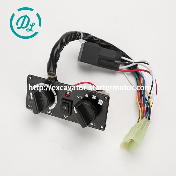 12VDC Panneau de commande A/C Commutateur d'assemblage Excavator Sany SY55 60 65
