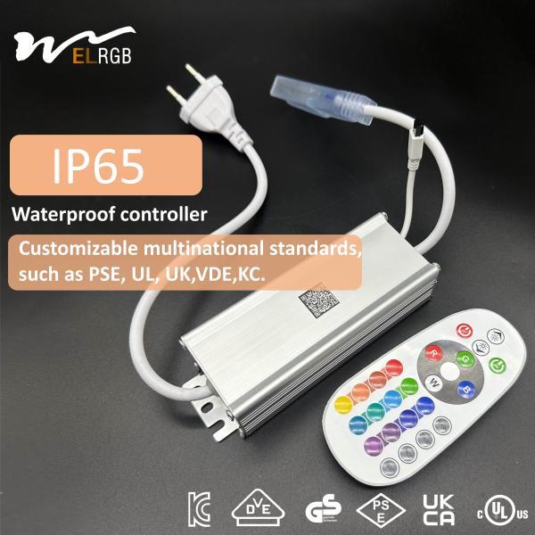 Control remoto de banda de luz a prueba de agua Control Bluetooth para soluciones de iluminación