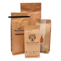 Compostavel Biodegradável Stand Up Pouch Proof Smell Food Snack Saco de embalagem de café