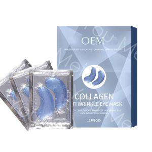 Crystal Collagen Whitening Hydrogel Hyaluronic Acid Eye Mask Patches Anti