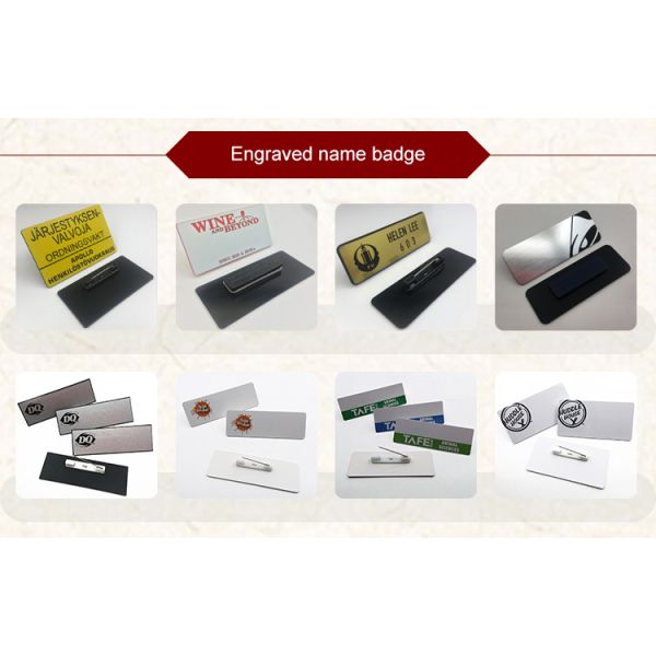 High Quality Custom Plastic Pvc Lanyard Laminated School Id Name Badge Maker