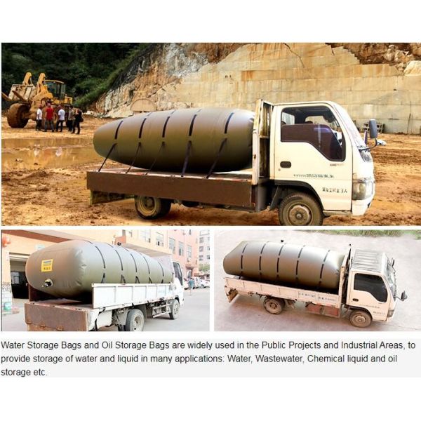 Liquid pac Palm Oil Storage FIBC Jumbo Bags Flexibag Container 20ft 24000L Bulk Vinger bladder bag fuel oil transport