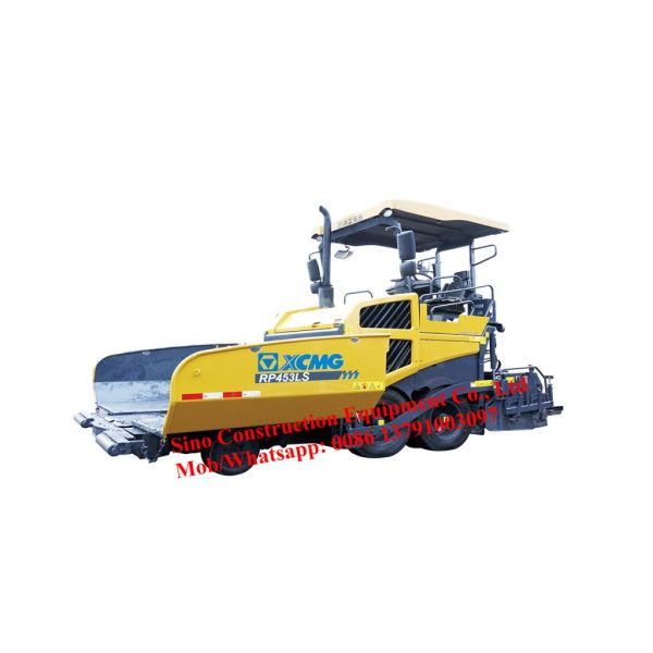 Wheel Type 12.6t 4.5m Asphalt Concrete Road Paver Machine