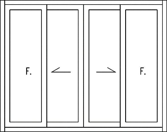 Anodized Aluminium Doors And Windows Easy Cleaning With Laminated Glass