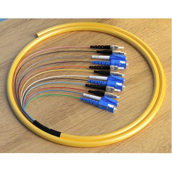 Отрезок провода многорежимного волокна PVC APC 3m 10Gb 50/125um LC OM1
