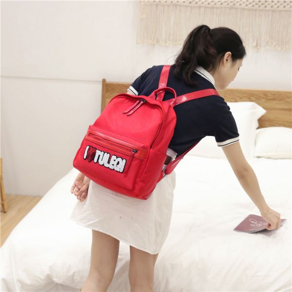 Korean version of Harajuku High School Students Joker Simple Backpack Bags Travel Backpack