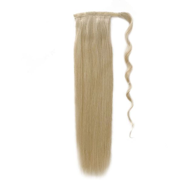 Straight Human Hair Ponytail Extension PE-230829 20 Inch Kinky Straight/Curly Ponytail