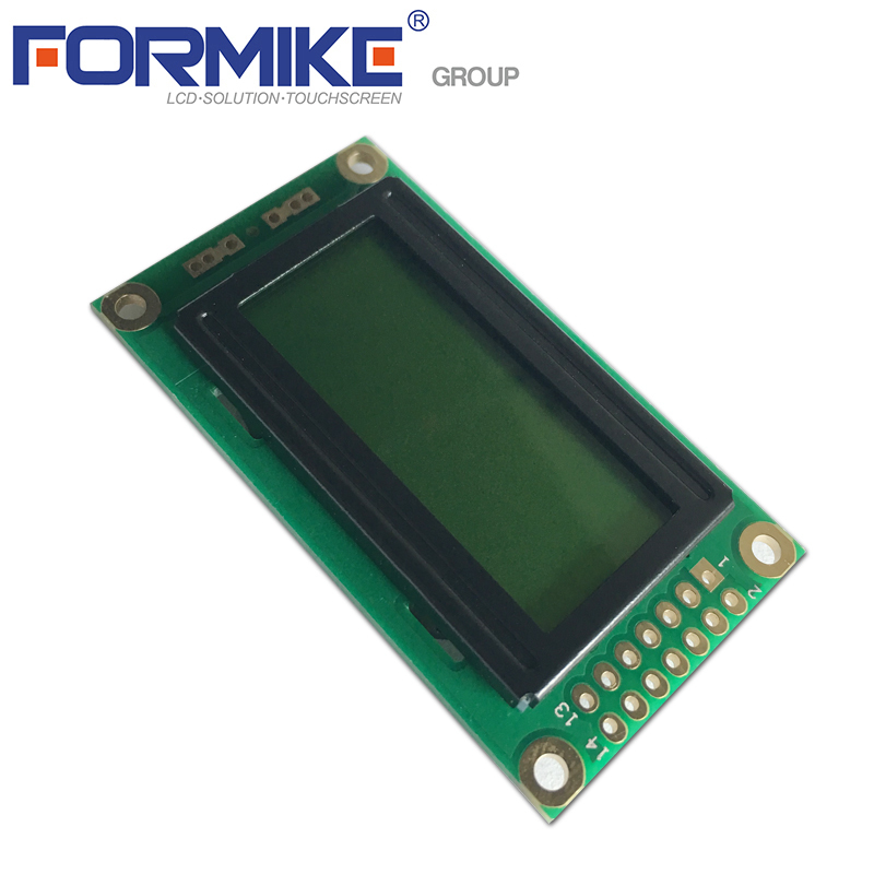 Monochrome Character LCD Display 8x2 I2c Module With 14 Pin Interface