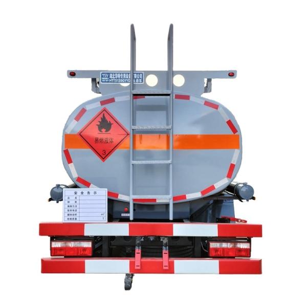 4X2 Drive Wheel Fuel Oil Tanker Truck For Nigeria Dongfeng Chassis 6000L Capacity