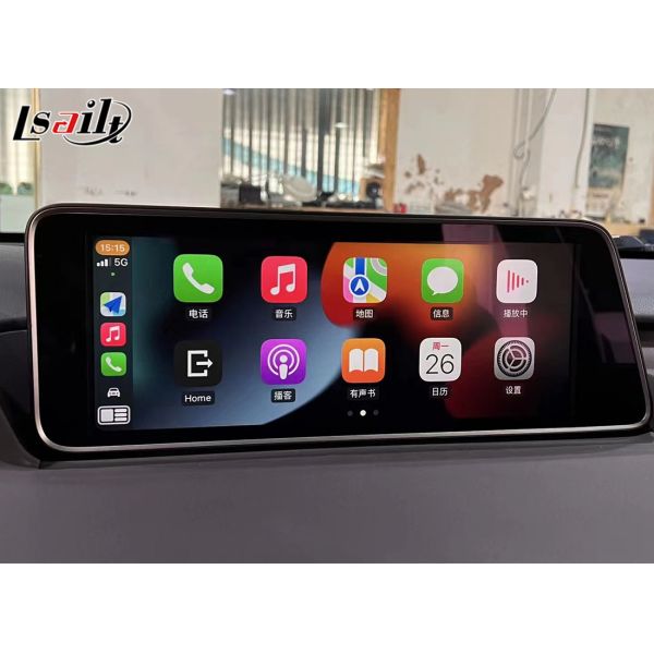 Интерфейс Lexus CarPlay на LX570 2013-2015 GX460 с беспроводным автомобилем андроида, картой Google