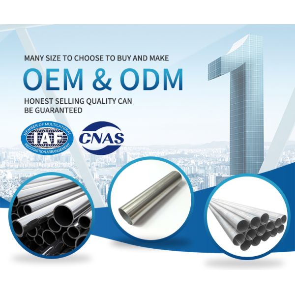 ASTM 201 316L сварило трубу нержавеющей стали коррозионностойкий круг отполировал безшовное