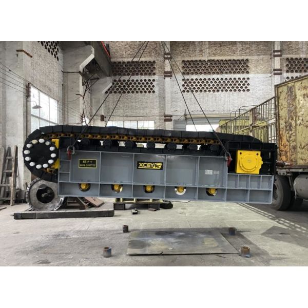 Heavy Feeding Equipment Apron Plate Feeder With 11kw Motor Stainless Steel