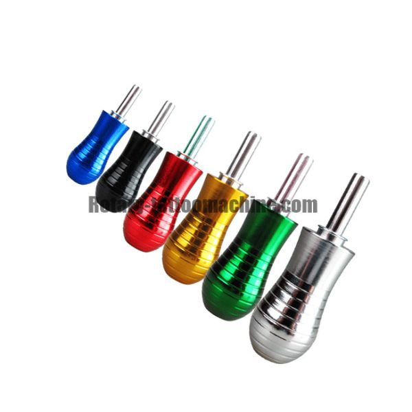 All Purpose Hawk Aluminium Tattoo Grips , Disposable Tips And Grips Textured Structure