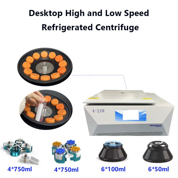 Heavy Duty Refrigerated Benchtop Centrifuge 21000rpm Benchtop Refrigerated Centrifuge 4-21R