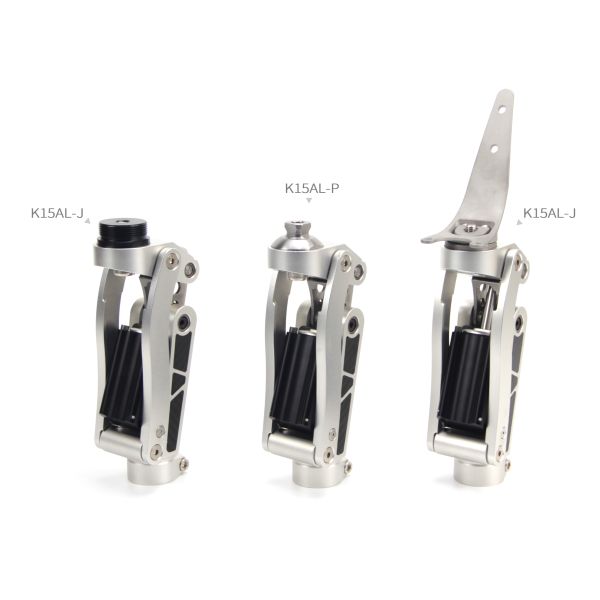Prosthetic Geometric Lock Pneumatic Knee Joint with Pyramid Adaptor
