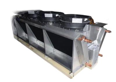 Ethylene Glycol   V Type Air Dry Coolers With Ziehl Abegg Axial Fans