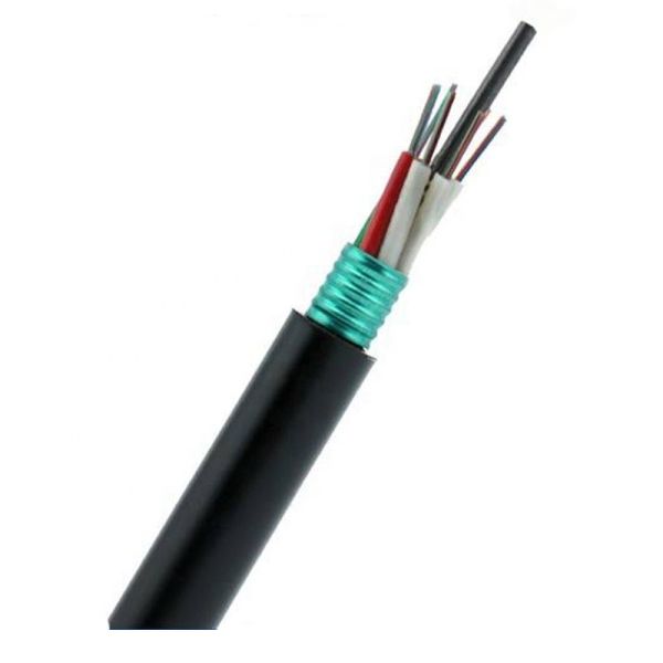 12/24/28/48/72/96 Core Single Mode Multimode Fiber Optic Cable GYTS with PVC/LSZH Material and 1 Year Warranty