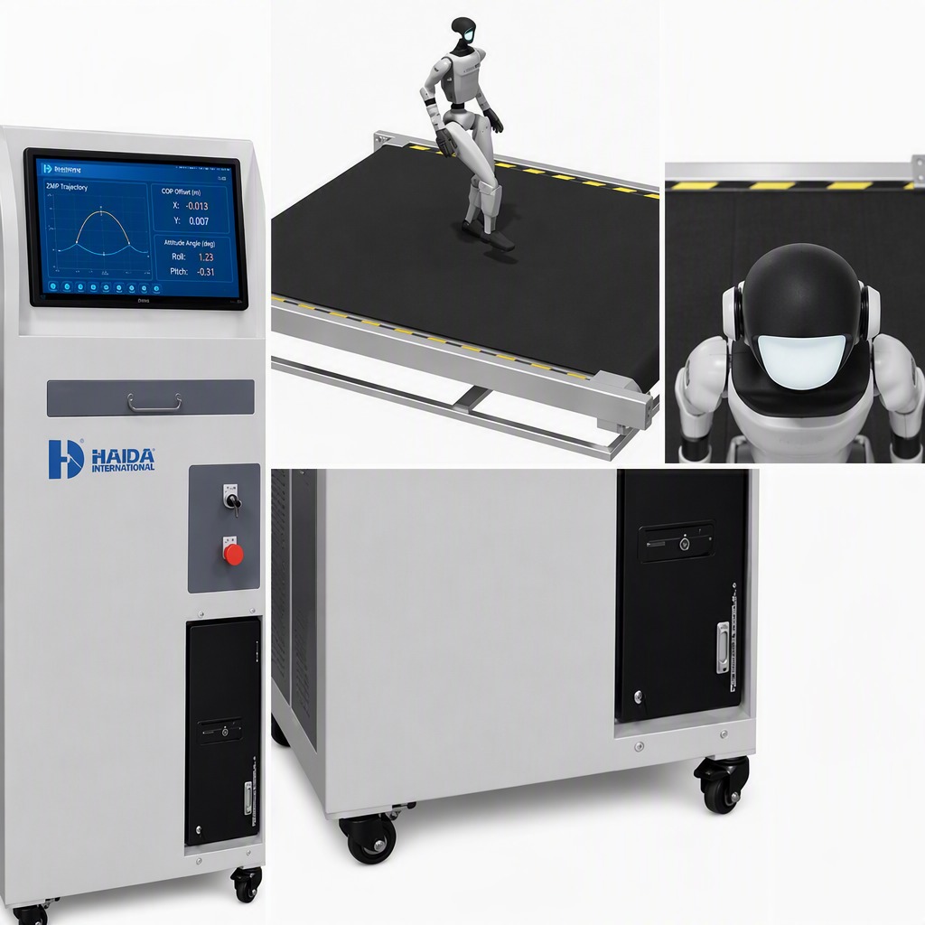 Humanoid Robot Balance Test Station 6 DOF Motion Platform Bipedal Robot Stability Testing Equipment ZMP COP Analysis