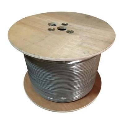 Cable de alarme CPR Eca com revestimento de PVC e condutor CCA de 2x0,22mm2 blindado