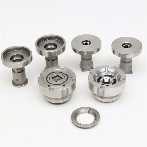 CNC Precision Turning and Milling Fitting Spare for Prototype Development of Machines