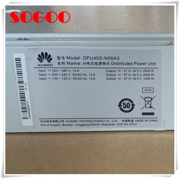 AC/DC Power Module Huawei DPU40D-N06A3 Distributed Power Unit For Fiber Optic Equipment