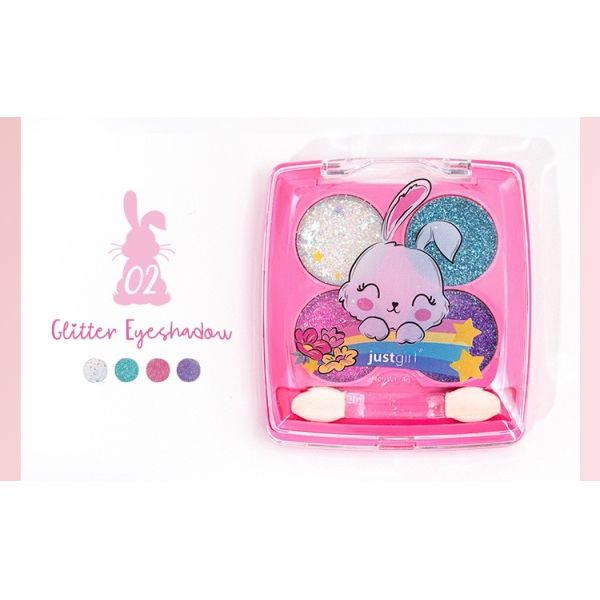 Kids Makeup Kit With Cute Bunny Headband