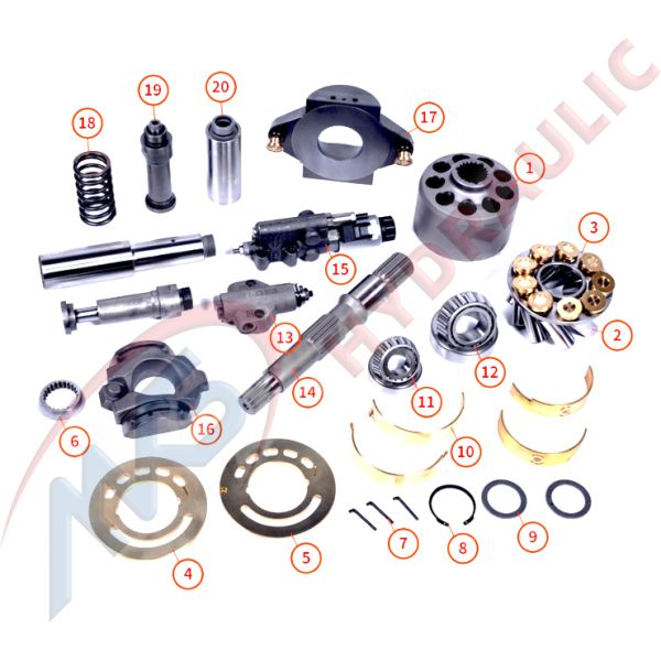 Rexroth series Hydraulic Parts , Hydraulic pumps Parts , Piston pumps Parts
