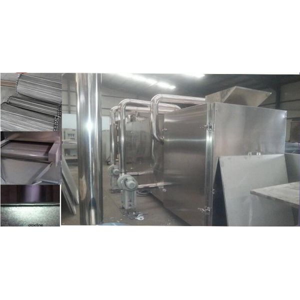 Big Capacity Corn Flakes Processing Machine , Breakfast Cereal Extruder Machine For Snacks