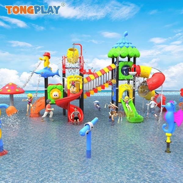 Amusement Playground Wholesale Water Play Park Children Outdoor Water Playground Equipment Water Slide for Sale