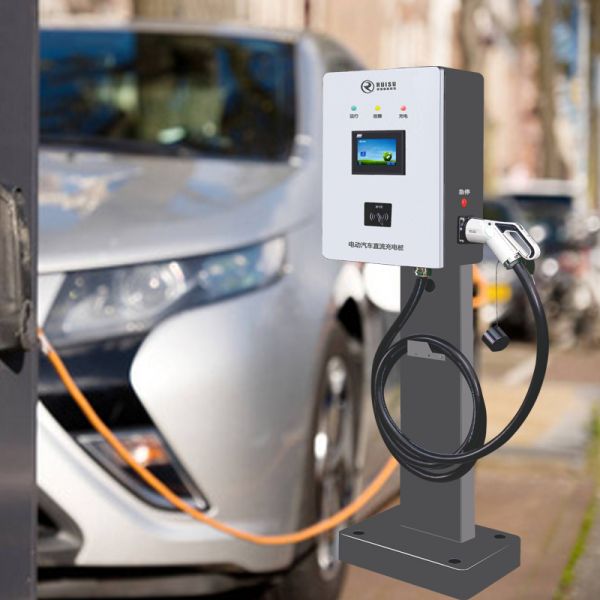 30KW 3 Phase Car Charging Point , EV Charging Station Outdoor For Commercial OEM