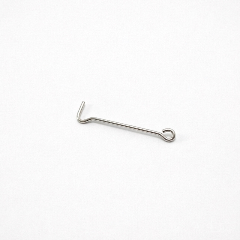 Display Stand Metal Wire Hooks Powder Coating for Product Presentation Storage