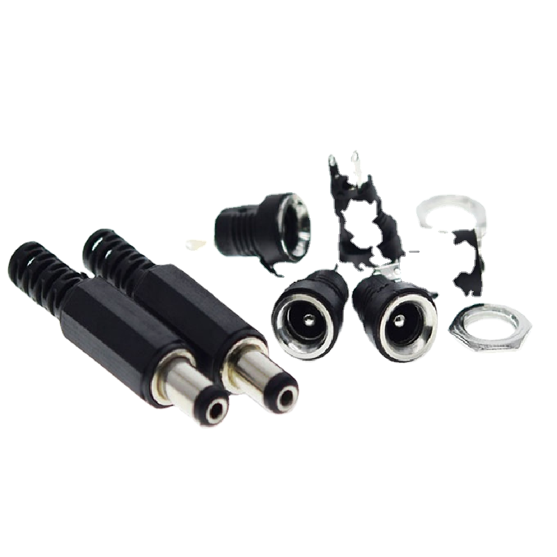 Venta caliente conector de energía de corriente continua 2.1x5.5mm conector de conector de conector de conector de conector de conector DC-022B