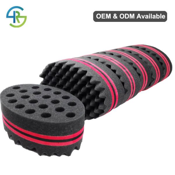 OEM Double Sided Big Hole Curl Sponge | Afro Hair Sponge Supplier
