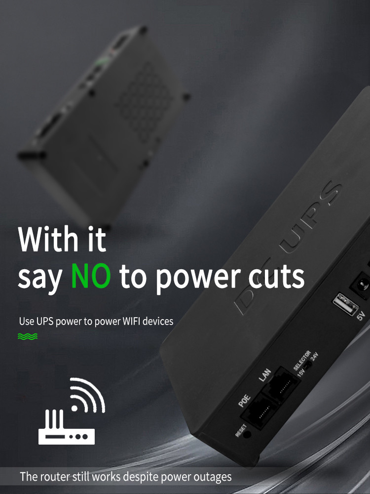 Мини По Упс 5 В 12 В 19 В Умный Мини Упс Для Камеры Wifi Router