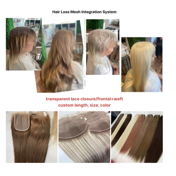 Factory Wholesale Lace Topper 5x5 100% Raw VRIGHIN  Human Hair Pre Colored Mesh Integration Closure DROP SHIPPING REDAY TO GO