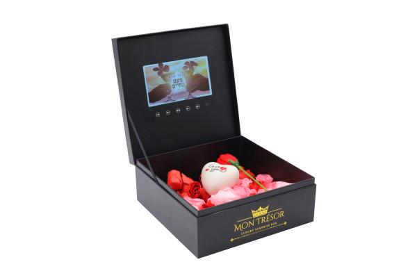 MP4 ビデオ 形式 LCD 画面 ビデオ ギフト ボックス カスタマイズ スタイル 6 カラー プリント メソッド パーソナライズ 企業 ギフト