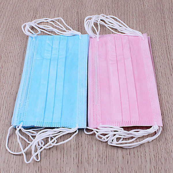 Black Disposable Medical Face Mask Anti Bacteria For Dust Free Workshop / Food Industry