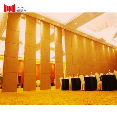 Geling Sliding Folding Partitions Movable Walls Fireproof OEM ODM