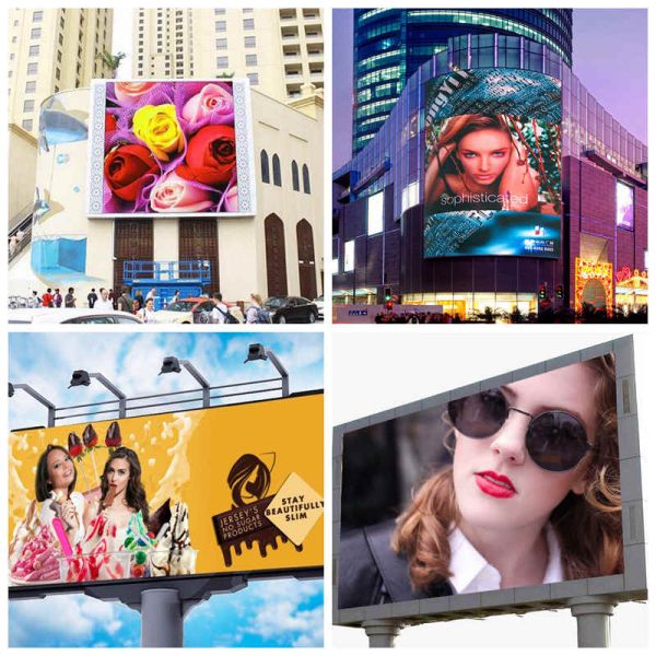 SMD Waterproof P10 Outdoor LED Display Panel High Refresh Rate