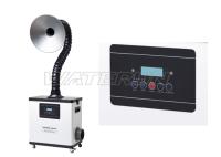 Cabelo do laser que remove o extrator das emanações da solda sistema de filtração de quatro camadas