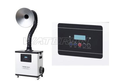 Cabelo do laser que remove o extrator das emanações da solda sistema de filtração de quatro camadas